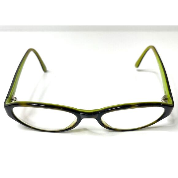 Kate Spade Kendall 0DV2 Brown Tortoise Green Oval Eyeglass Frame 49-16-130 - Picture 1 of 10